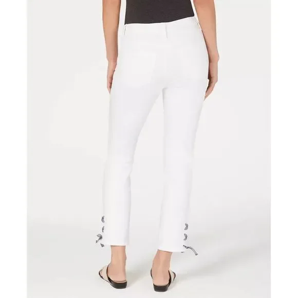 Charter Club White Women's Jeans - Picture 2 of 3